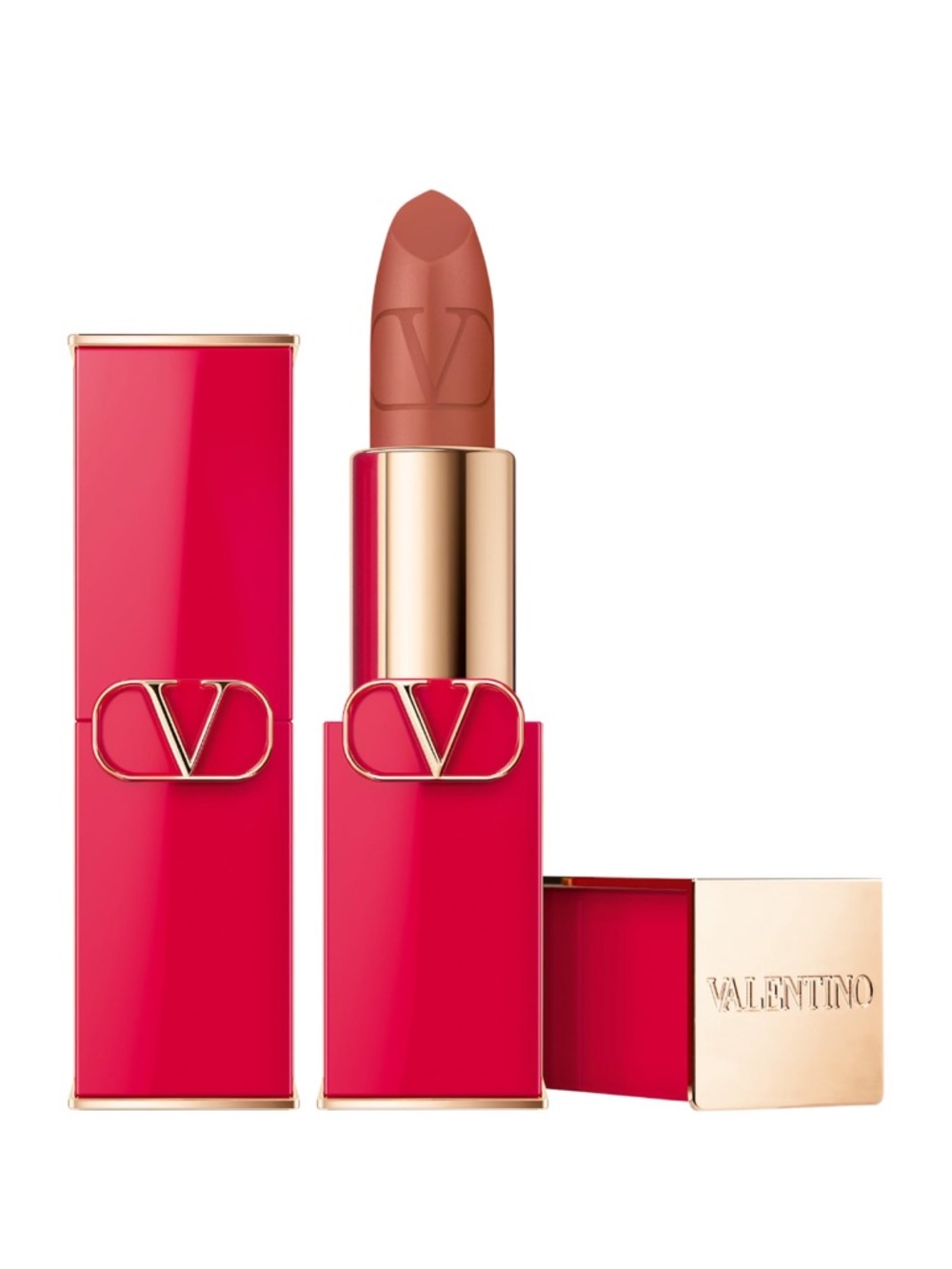 VALENTINO Rosso Valentino High Pigment Refillable Lipstick - 107A Ode To Natural